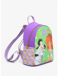 LNGEFLY Loungefly Disney A Goofy Movie Max & Roxanne Mini Backpack -transcendentactive shop 19801273 av1