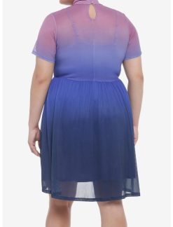 HUNIVERS Her Universe Disney Tangled Lantern Ombre Mesh Dress Plus Size -transcendentactive shop 19826720 av2