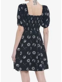 HUNIVERS Her Universe Star Wars Icons Smocked Dress 7 HUNIVERS Her Universe Star Wars Icons Smocked Dress -transcendentactive shop 19829257 av2