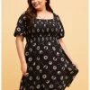 HUNIVERS Her Universe Star Wars Icons Smocked Dress Plus Size -transcendentactive shop 19829265 hi