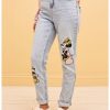 HUNIVERS Her Universe Disney Mickey Mouse & Minnie Mouse Mom Jeans -transcendentactive shop 19839609 hi