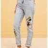 HUNIVERS Her Universe Disney Mickey Mouse & Minnie Mouse Mom Jeans 1 HUNIVERS Her Universe Disney Mickey Mouse & Minnie Mouse Mom Jeans -transcendentactive shop 19839609 hi