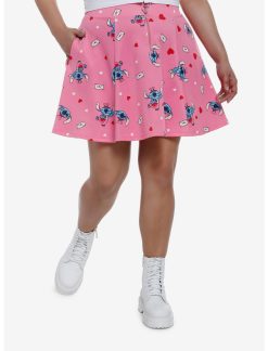HUNIVERS Her Universe Disney Lilo & Stitch Lovebug Skirt Plus Size