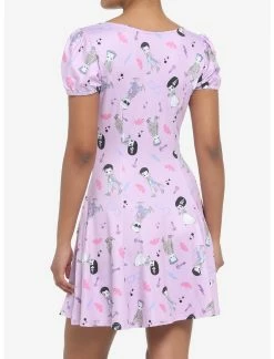 HUNIVERS Universal Monsters Chibi Characters Dress -transcendentactive shop 19878627 av2