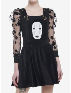 HUNIVERS Studio Ghibli Spirited Away No-Face Velvet Skirtall