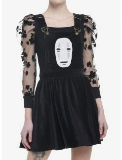 HUNIVERS Studio Ghibli Spirited Away No-Face Velvet Skirtall