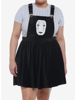 HUNIVERS Her Universe Studio Ghibli Spirited Away No-Face Velvet Skirtall Plus Size