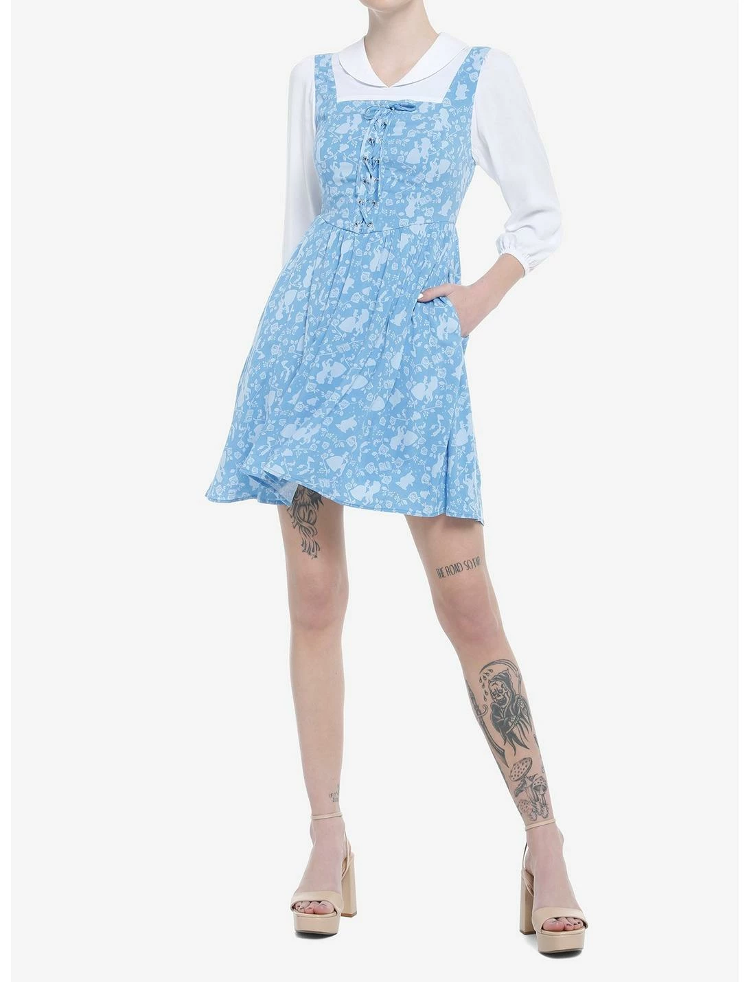 HUNIVERS Disney Beauty And The Beast Belle Village Dress 4 HUNIVERS Disney Beauty And The Beast Belle Village Dress - Image 2