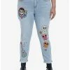 HUNIVERS Disney Pixar Coco Mom Jeans Plus Size