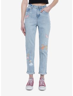 transcendentactive shop 30 HUNIVERS Disney Cinderella Friends Mom Jeans