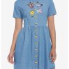 HUNIVERS Disney Winnie The Pooh Friends Denim Dress 2 HUNIVERS Disney Winnie The Pooh Friends Denim Dress -transcendentactive shop 19882384 hi