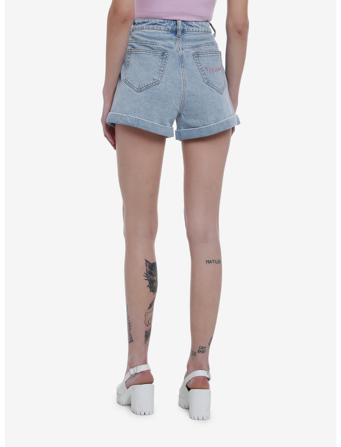 Her Universe Disney Minnie Mouse Y2K Mom Shorts HUNIVERS Her Universe Disney Minnie Mouse Y2K Mom Shorts -transcendentactive shop 19893327 av1