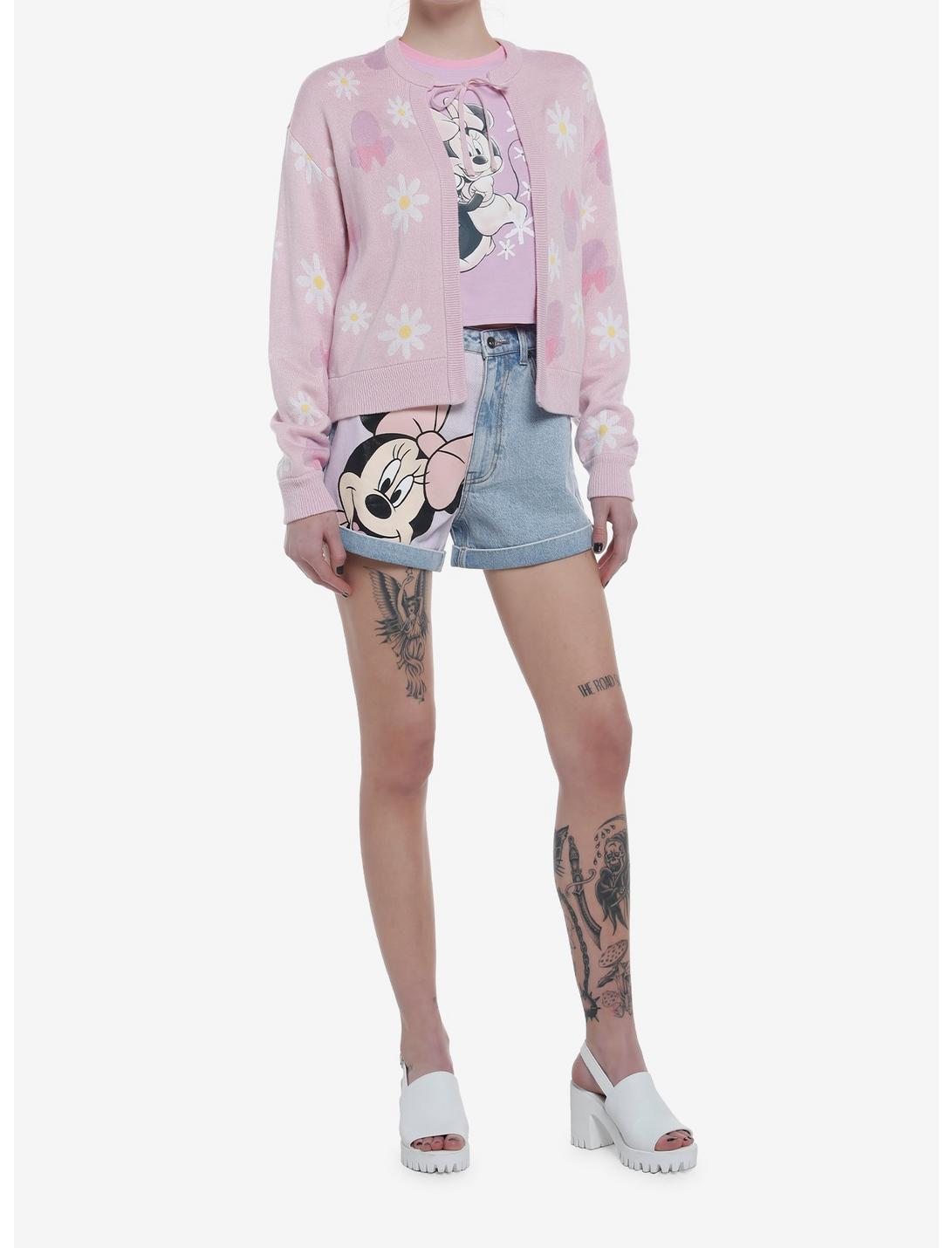 Her Universe Disney Minnie Mouse Y2K Mom Shorts HUNIVERS Her Universe Disney Minnie Mouse Y2K Mom Shorts -transcendentactive shop 19893327 av2