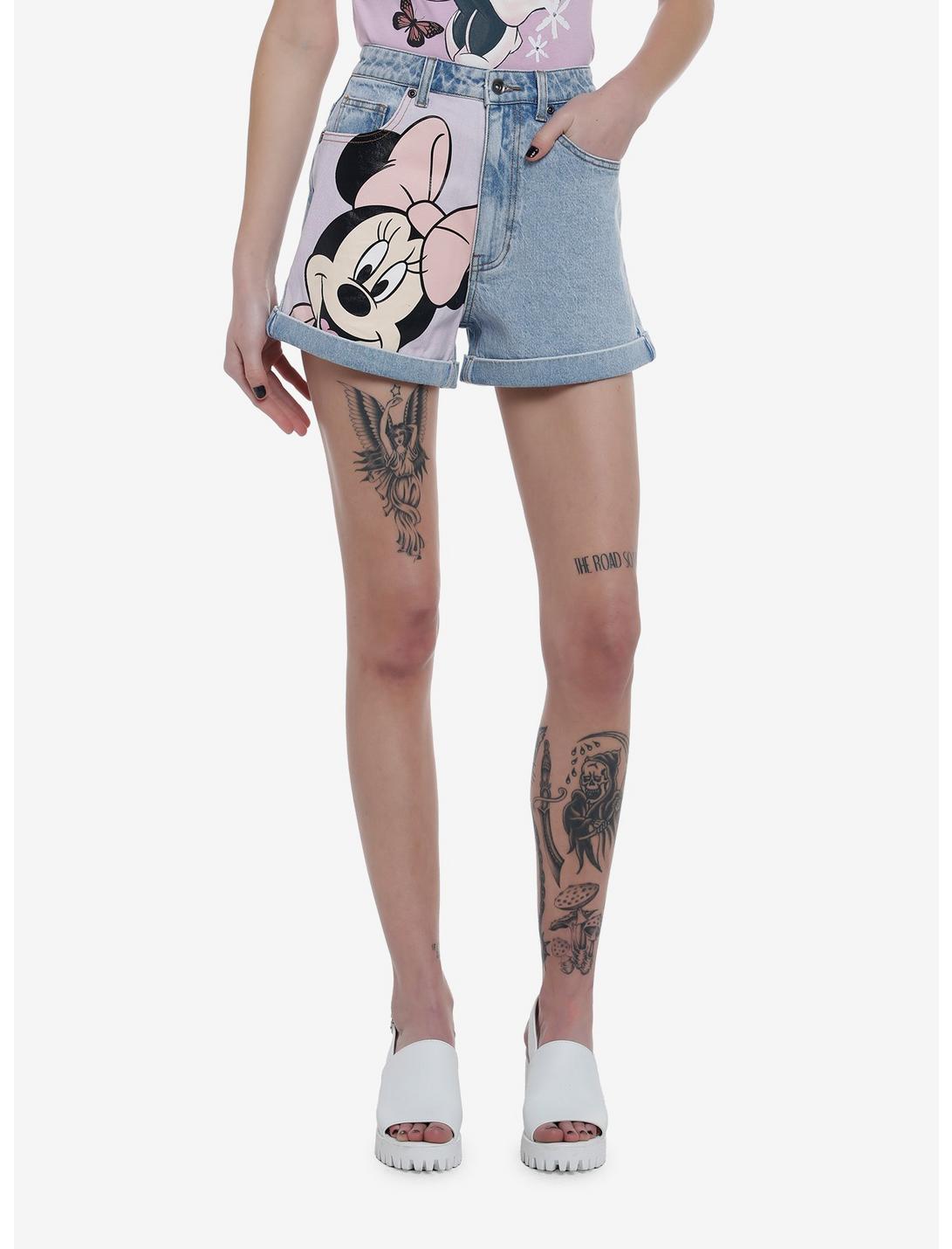 Her Universe Disney Minnie Mouse Y2K Mom Shorts HUNIVERS Her Universe Disney Minnie Mouse Y2K Mom Shorts -transcendentactive shop 19893327 hi
