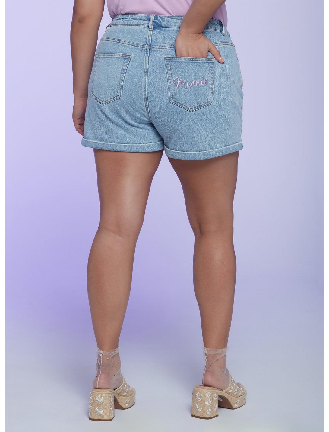 Her Universe Disney Minnie Mouse Y2K Mom Shorts Plus Size HUNIVERS Her Universe Disney Minnie Mouse Y2K Mom Shorts Plus Size -transcendentactive shop 19893339 av1