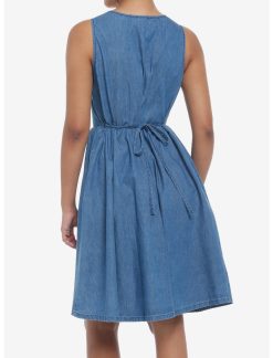 HUNIVERS Disney Bambi Forest Friends Denim Dress -transcendentactive shop 19897743 av2