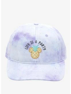 Null Disney Mickey Mouse Pineapple Tie-Dye Dad Cap -transcendentactive shop 19942454 av2