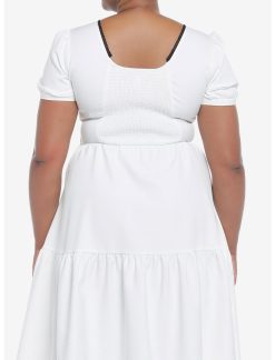 Null Ivory Corset Tiered Dress Plus Size 4 Null Ivory Corset Tiered Dress Plus Size -transcendentactive shop 19946807 av2