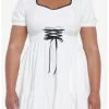 Null Ivory Corset Tiered Dress Plus Size -transcendentactive shop 19946807 hi