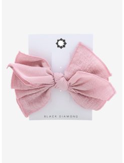 Null Pink Textured Hair Bow 4 Null Pink Textured Hair Bow -transcendentactive shop 19948088 av2