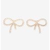 Null Pearl Bow Stud Earrings -transcendentactive shop 19948094 hi