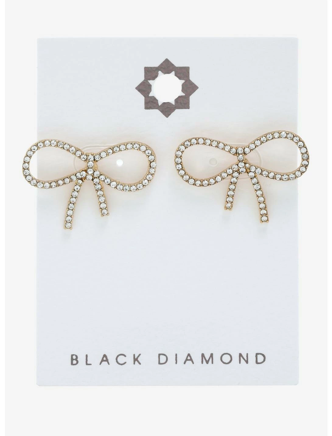 Null Bejeweled Bow Stud Earrings 4 Null Bejeweled Bow Stud Earrings - Image 2