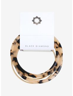 Null Tortoise Shell Gold Bangle Bracelet Set -transcendentactive shop 19948604 av2