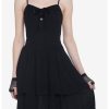 Null Black Strappy Tiered Dress -transcendentactive shop 19954818 hi
