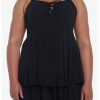 Null Black Strappy Tiered Dress Plus Size -transcendentactive shop 19954826 hi