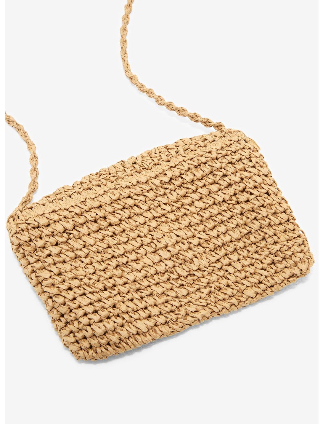 Woven Straw Fringe Crossbody Bag Null Woven Straw Fringe Crossbody Bag -transcendentactive shop 19957496 av1