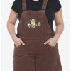 HUNIVERS Shrek Embroidered Corduroy Shortalls Plus Size -transcendentactive shop 19958579 hi