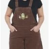 HUNIVERS Shrek Embroidered Corduroy Shortalls Plus Size -transcendentactive shop 19958579 hi
