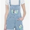 HUNIVERS Her Universe Studio Ghibli Kiki's Delivery Service Jiji & Lily Flower Shortalls -transcendentactive shop 19958586 hi