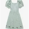 HUNIVERS Her Universe Star Wars The Mandalorian Grogu Gingham Smock Dress -transcendentactive shop 19959664 hi