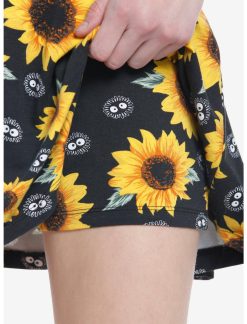 HUNIVERS Studio Ghibli My Neighbor Totoro Soot Sprites Sunflower Skort -transcendentactive shop 20000059 av2