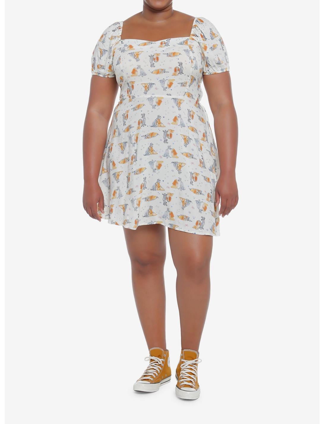 HUNIVERS Disney Lady And The Tramp Sweetheart Dress Plus Size 4 HUNIVERS Disney Lady And The Tramp Sweetheart Dress Plus Size - Image 2