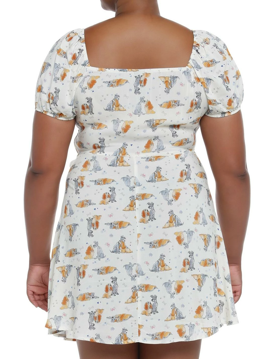 HUNIVERS Disney Lady And The Tramp Sweetheart Dress Plus Size 5 HUNIVERS Disney Lady And The Tramp Sweetheart Dress Plus Size - Image 3