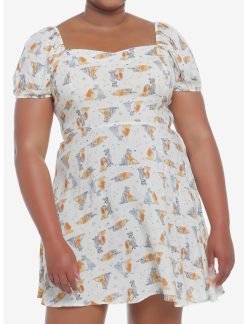 HUNIVERS Disney Lady And The Tramp Sweetheart Dress Plus Size
