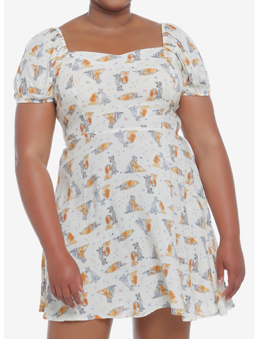 HUNIVERS Disney Lady And The Tramp Sweetheart Dress Plus Size 3 HUNIVERS Disney Lady And The Tramp Sweetheart Dress Plus Size