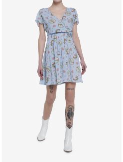 HUNIVERS Disney Robin Hood Faux Wrap Dress -transcendentactive shop 20003982 av1