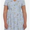 HUNIVERS Disney Robin Hood Faux Wrap Dress Plus Size