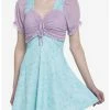 HUNIVERS Her Universe Disney The Little Mermaid Lace-Up Sweetheart Dress -transcendentactive shop 20018111 hi