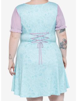 HUNIVERS Her Universe Disney The Little Mermaid Lace-Up Sweetheart Dress Plus Size 4 HUNIVERS Her Universe Disney The Little Mermaid Lace-Up Sweetheart Dress Plus Size -transcendentactive shop 20018119 av2
