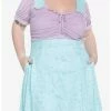 HUNIVERS Her Universe Disney The Little Mermaid Lace-Up Sweetheart Dress Plus Size