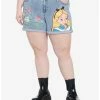 HUNIVERS Disney Alice In Wonderland Flowers Mom Shorts Plus Size 1 HUNIVERS Disney Alice In Wonderland Flowers Mom Shorts Plus Size -transcendentactive shop 20048331 hi