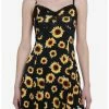 HUNIVERS Sunflowers & Lace Slip Dress -transcendentactive shop 20066455 hi