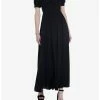 Null Thorn & Fable Black Smock Puff Sleeve Maxi Dress -transcendentactive shop 20066949 hi