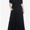 Null Thorn & Fable Black Smock Puff Sleeve Maxi Dress Plus Size -transcendentactive shop 20066957 hi