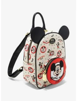HUNIVERS Her Universe Disney100 Mickey Mouse Club Vintage Mini Backpack 8 HUNIVERS Her Universe Disney100 Mickey Mouse Club Vintage Mini Backpack -transcendentactive shop 20089329 av1