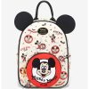 HUNIVERS Her Universe Disney100 Mickey Mouse Club Vintage Mini Backpack -transcendentactive shop 20089329 hi